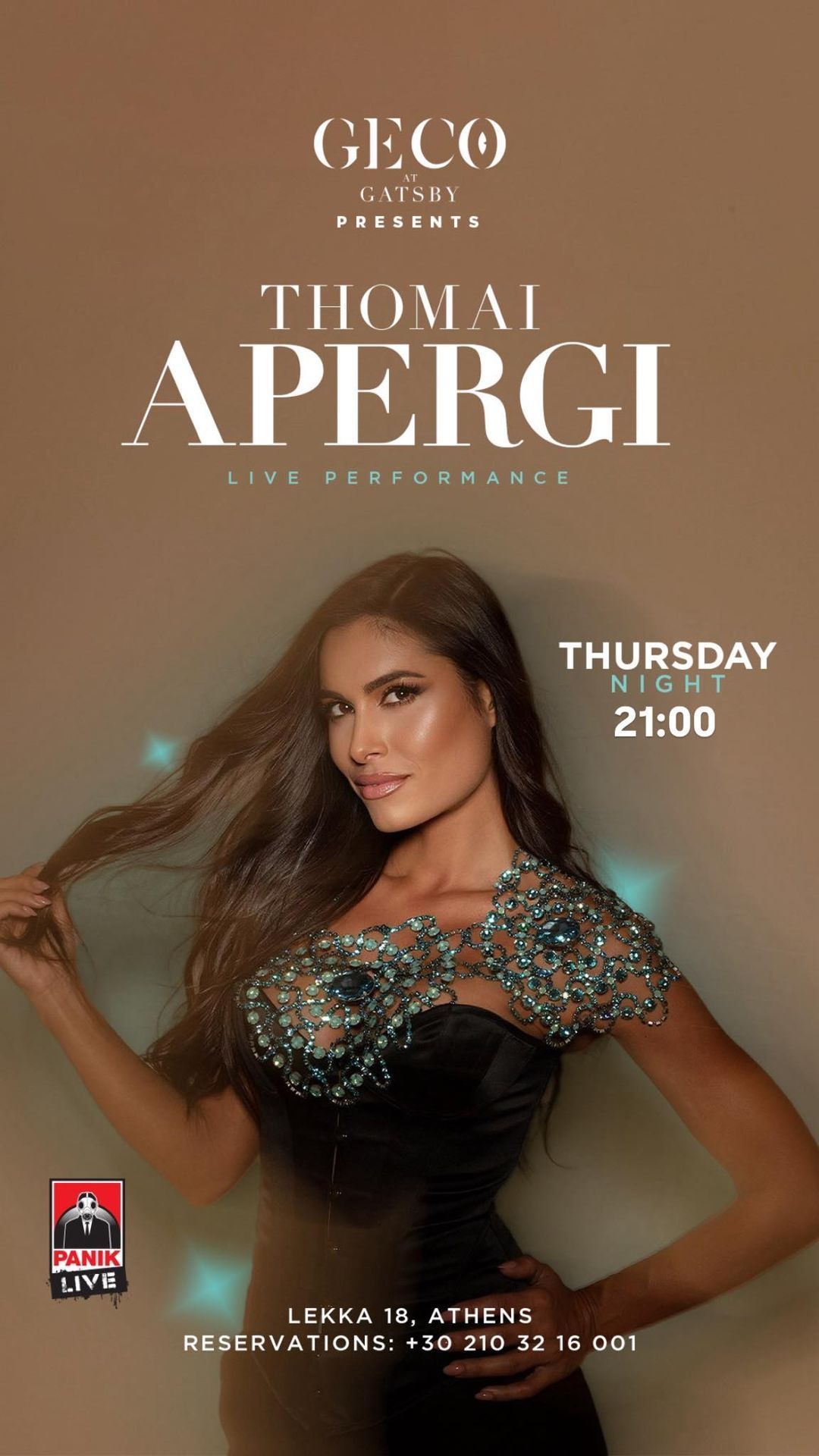 Live performance by Thomai Apergi