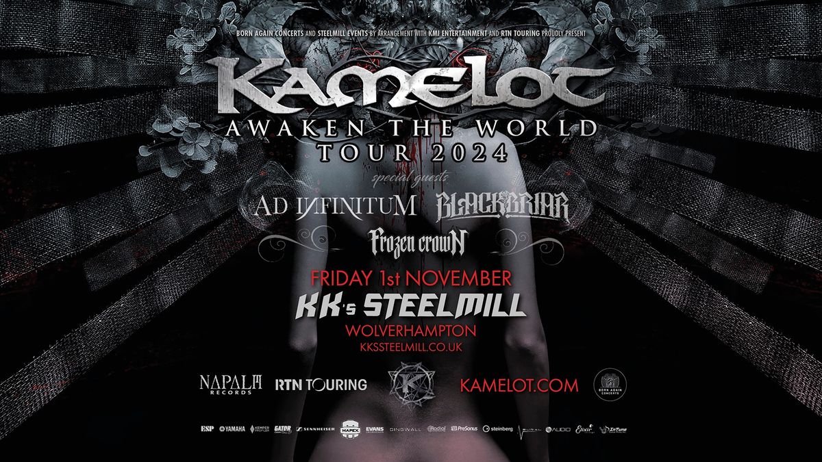 KAMELOT at KK's Steel Mill - Wolverhampton