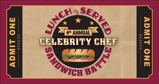 4th Annual Celebrity Sandwich Battle Fundraiser