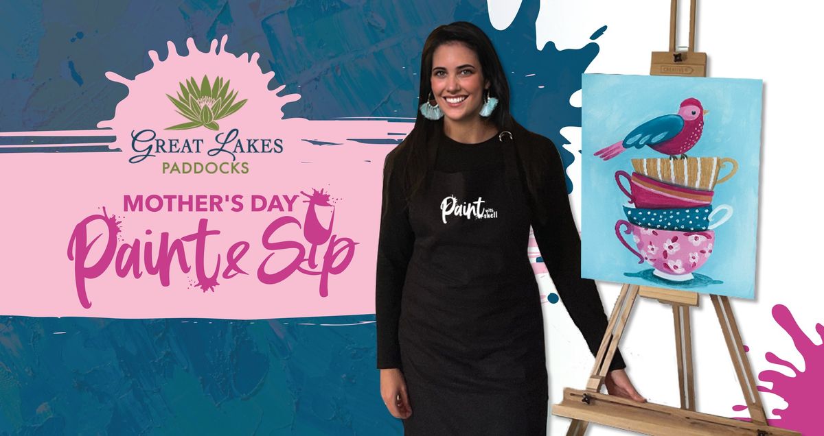 Paint with Shell at Great Lakes Paddocks - Pre Mother's Day Workshop - 11th May 11:00am