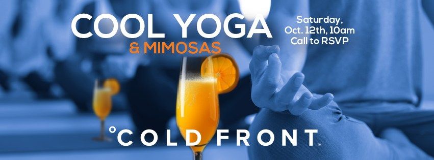 Cool Yoga and Mimosas!  