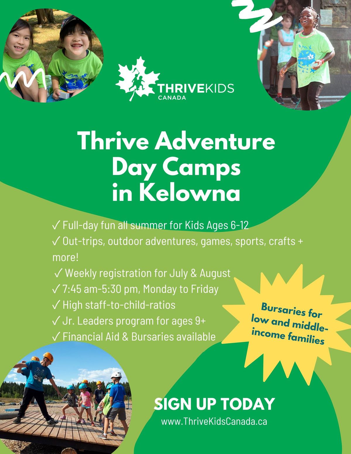 Thrive Summer Camp- Glenmore