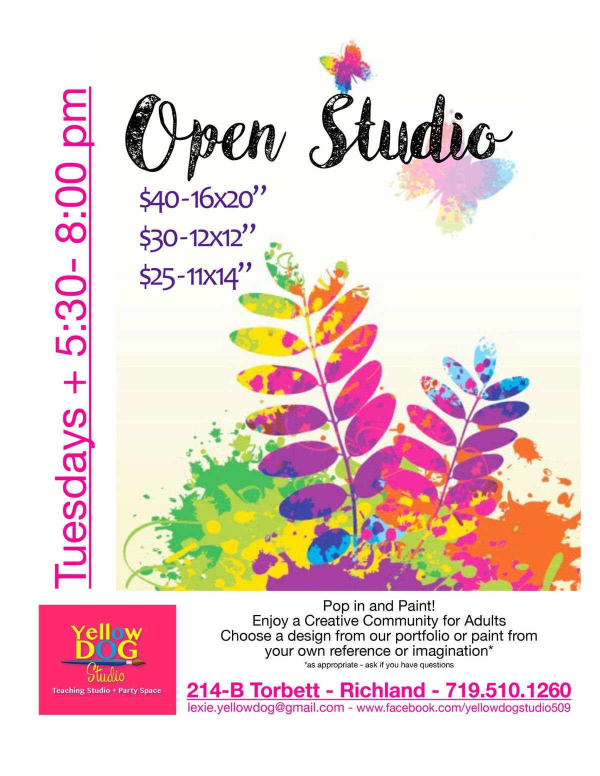 Tuesday Open Studio