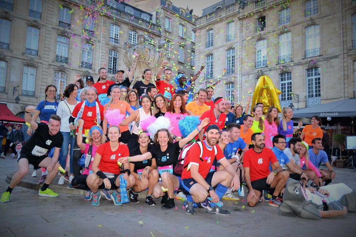 A2 running Bordeaux au Semi Marathon de Bordeaux 