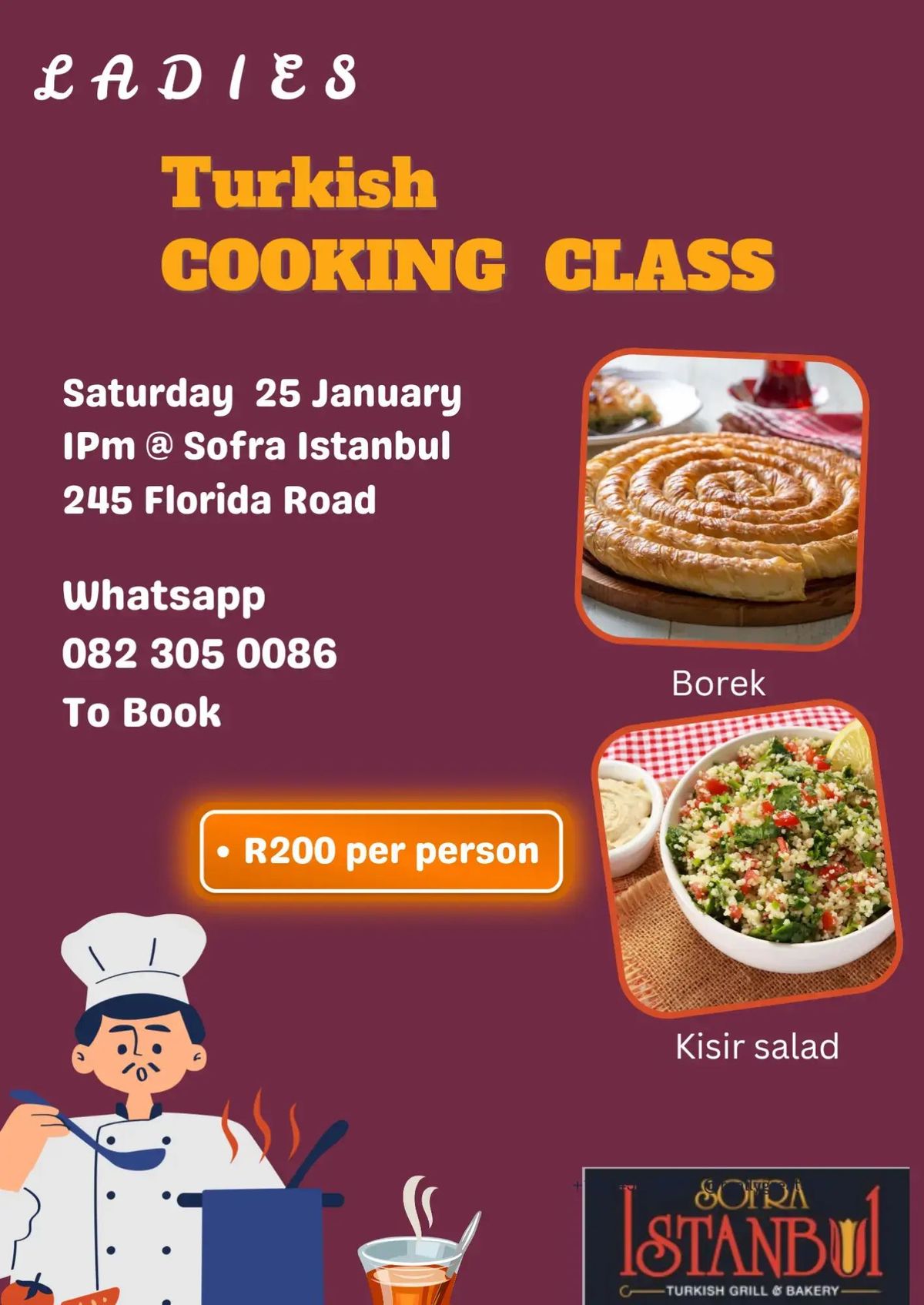 Turkish Cooking Class