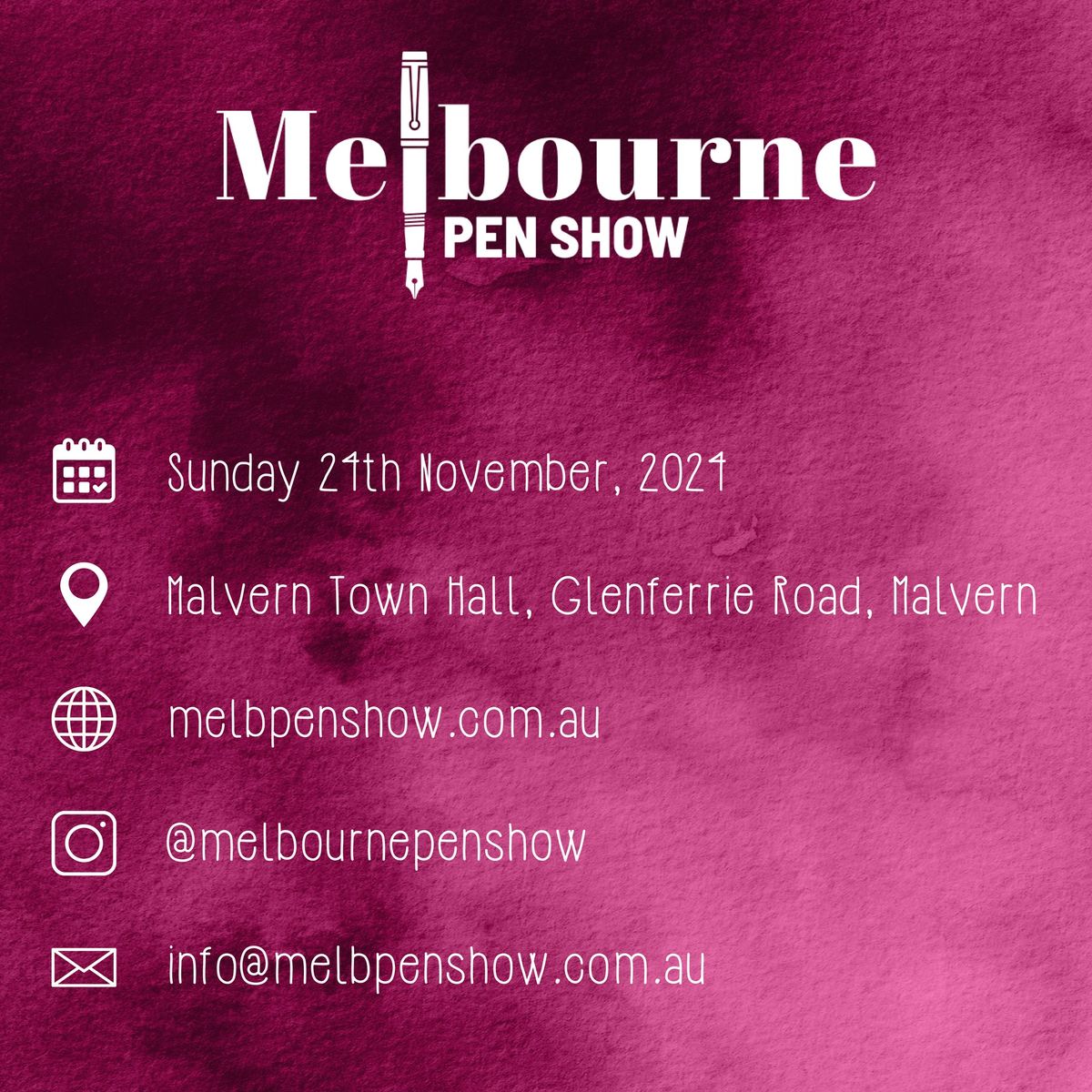 Melbourne Pen Show