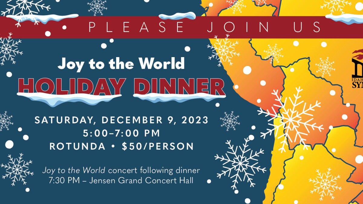 Idaho State Civic Symphony - Joy to the World at Jensen Grand Concert Hall