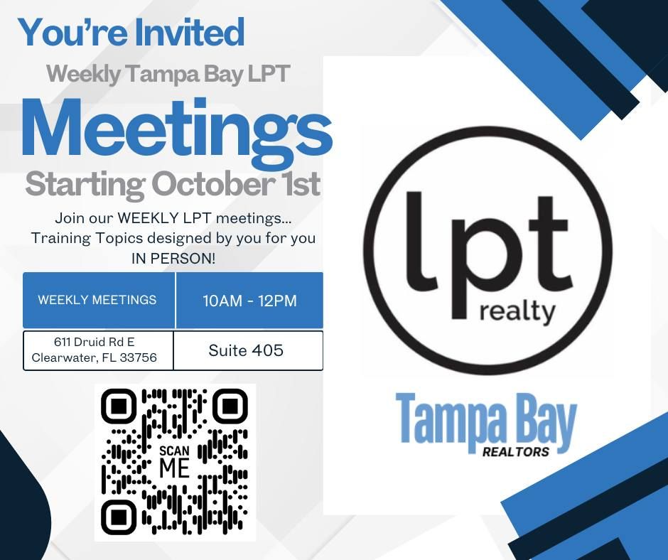 Tampa Bay LPT Agents - Weekly Meeting