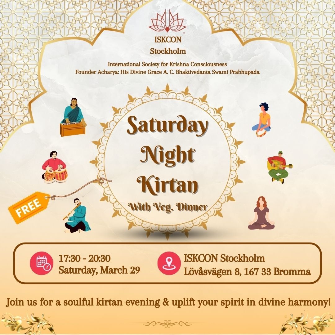 SATURDAY NIGHT KIRTAN \u2728