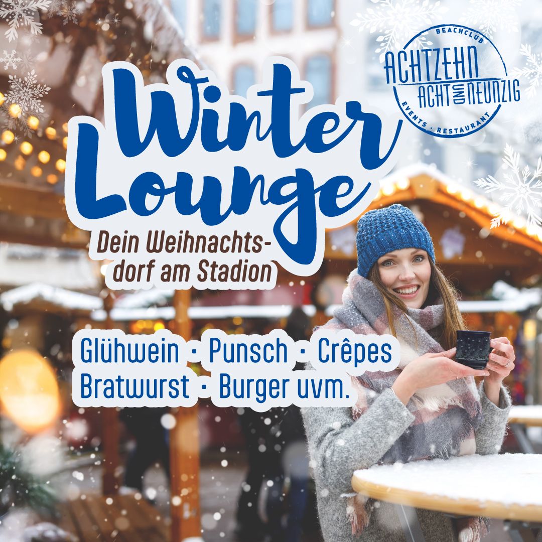 Achtzehn98 Winterlounge - zum Heimspiel gegen Elversberg