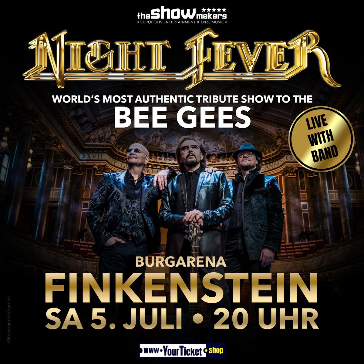 NIGHT FEVER \u2022 A Tribute To The BEE GEES \u2022 Europe Tour 2025