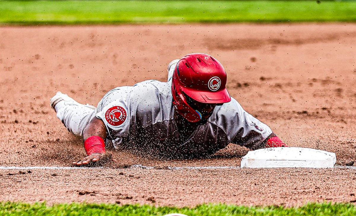 Winnipeg Goldeyes at Cleburne Railroaders