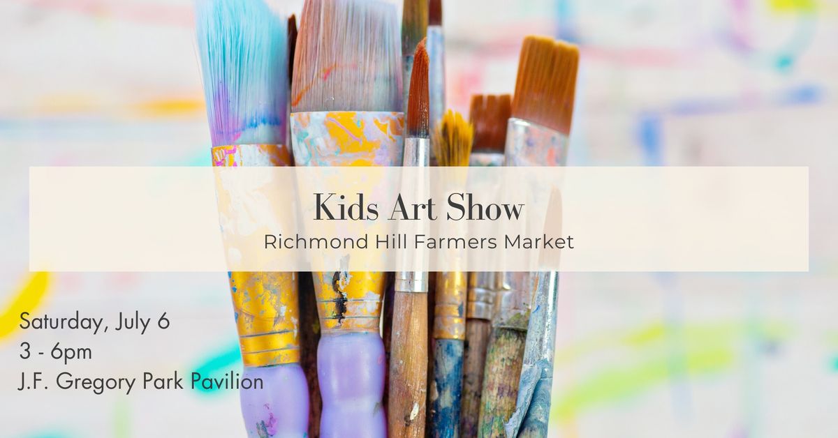 First Saturday Makers Market and Kids Art Show