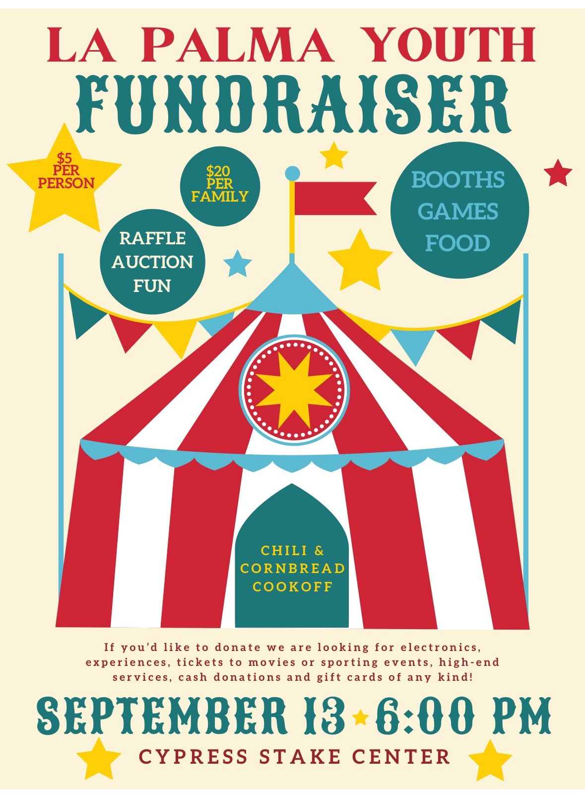 La Palma Youth Fundraiser