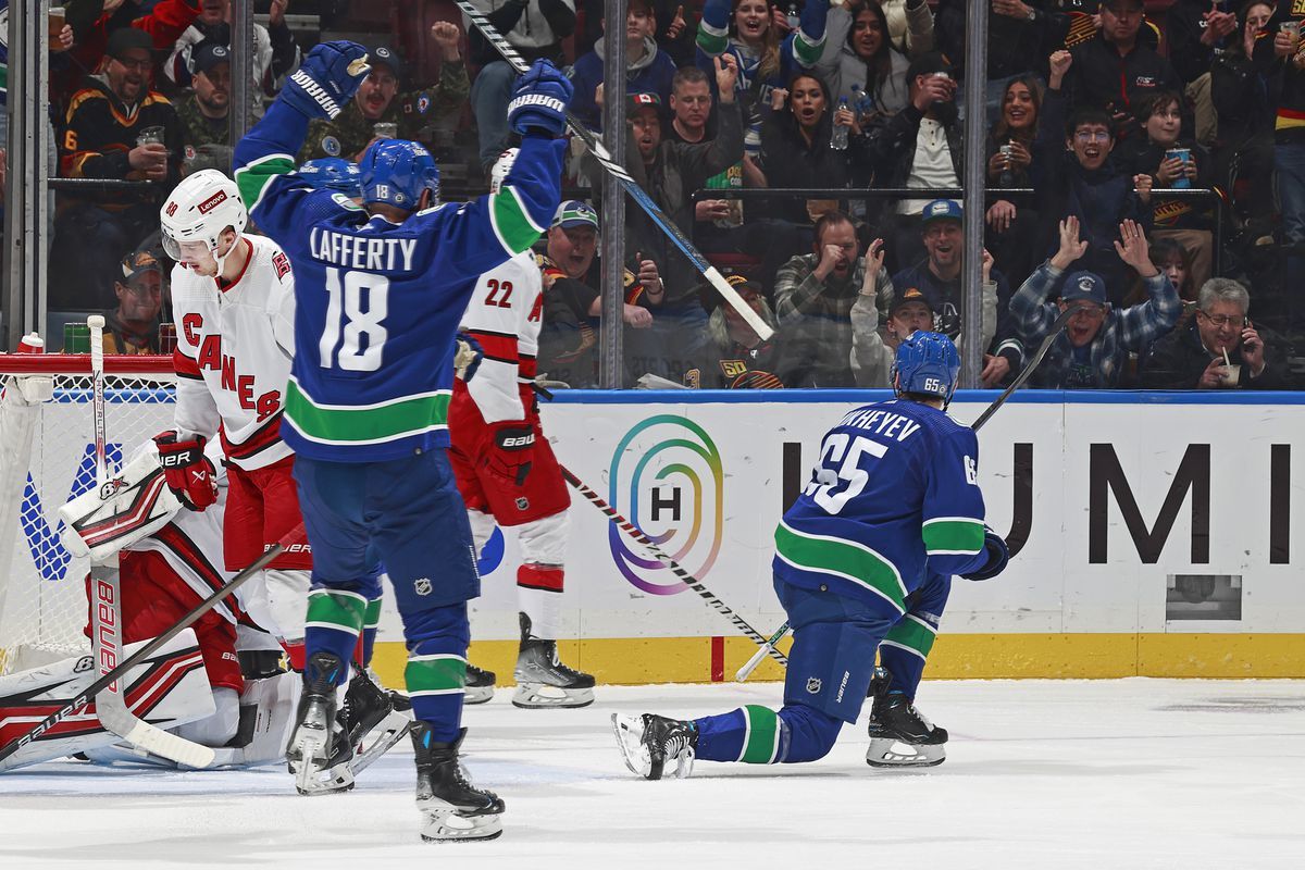 Vancouver Canucks at Carolina Hurricanes