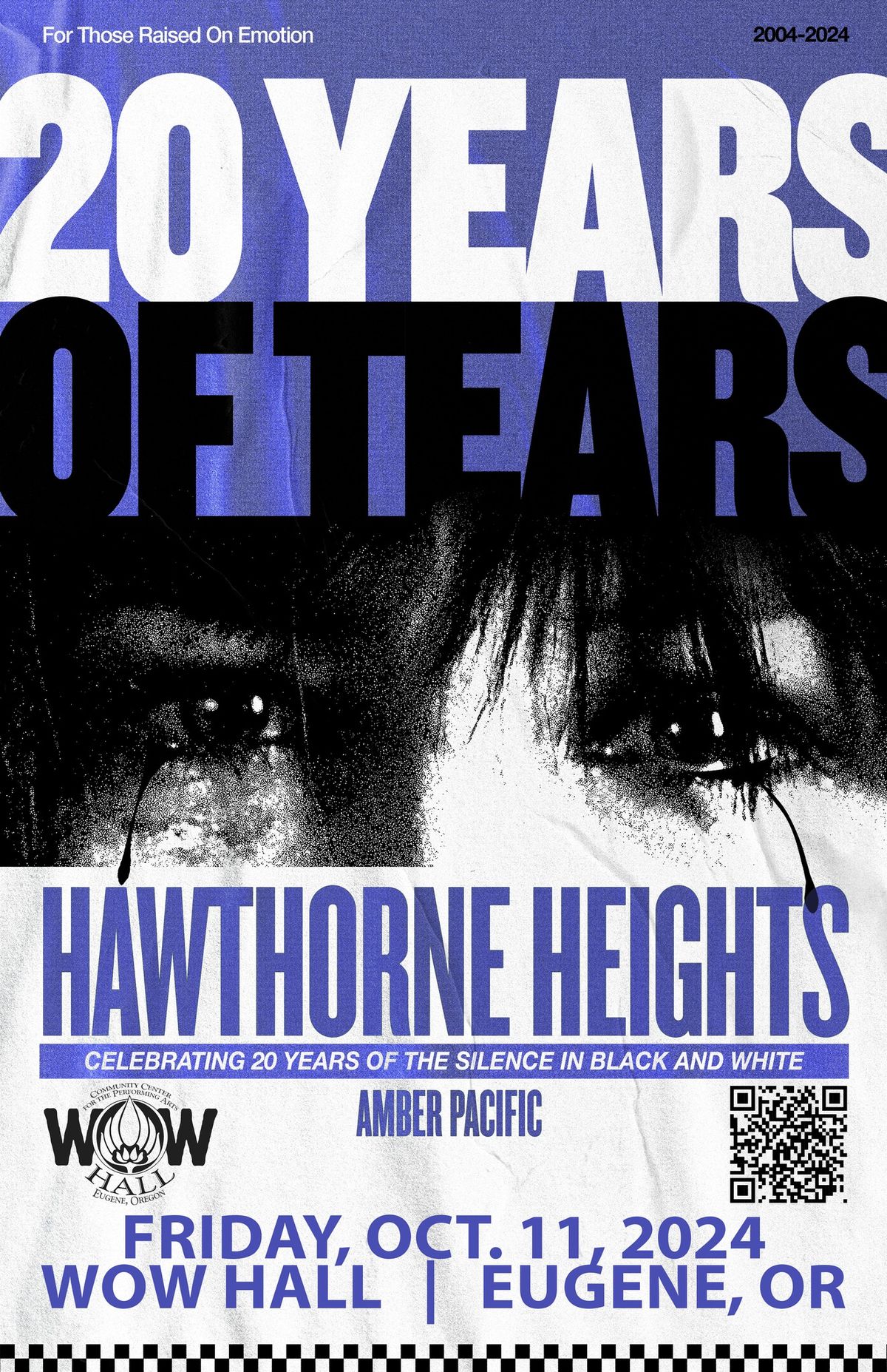 Hawthorne Heights w\/ Amber Pacific at WOW Hall