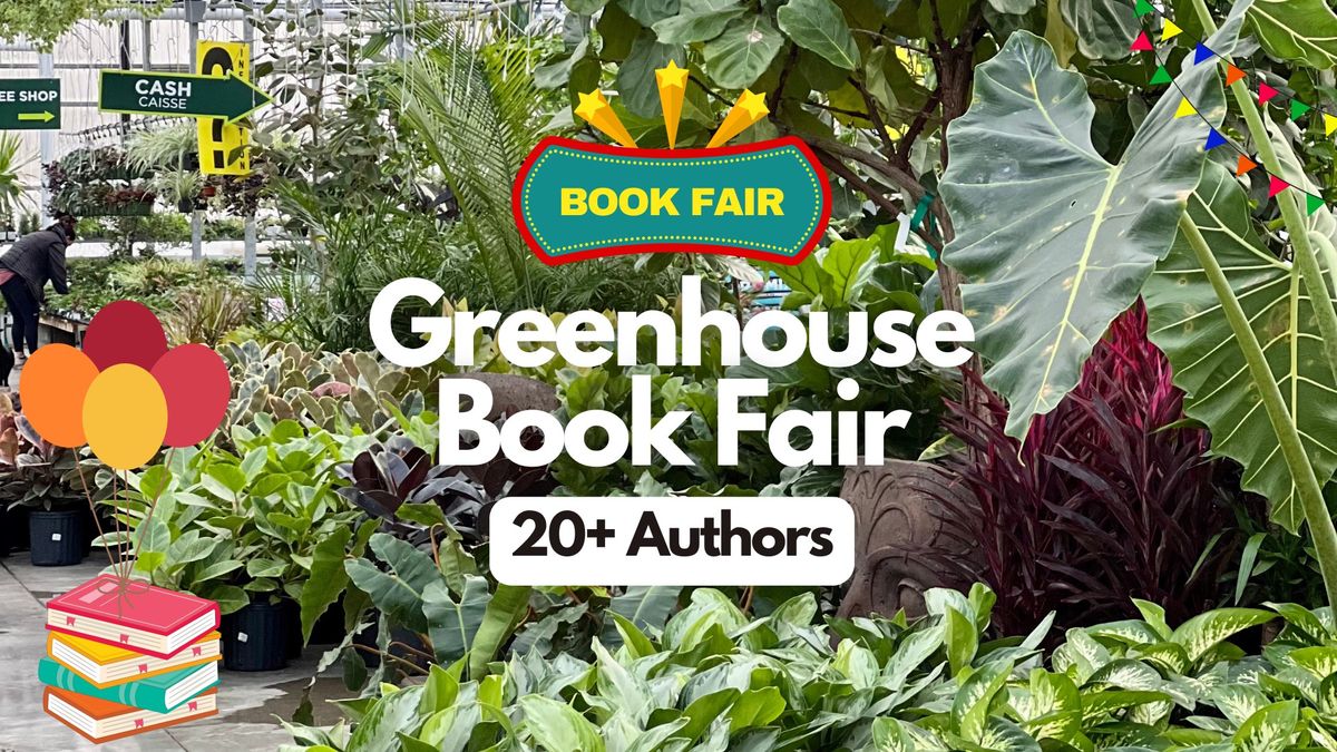 \ud83d\udcdaBook Fair at Robert Plante Greenhouses