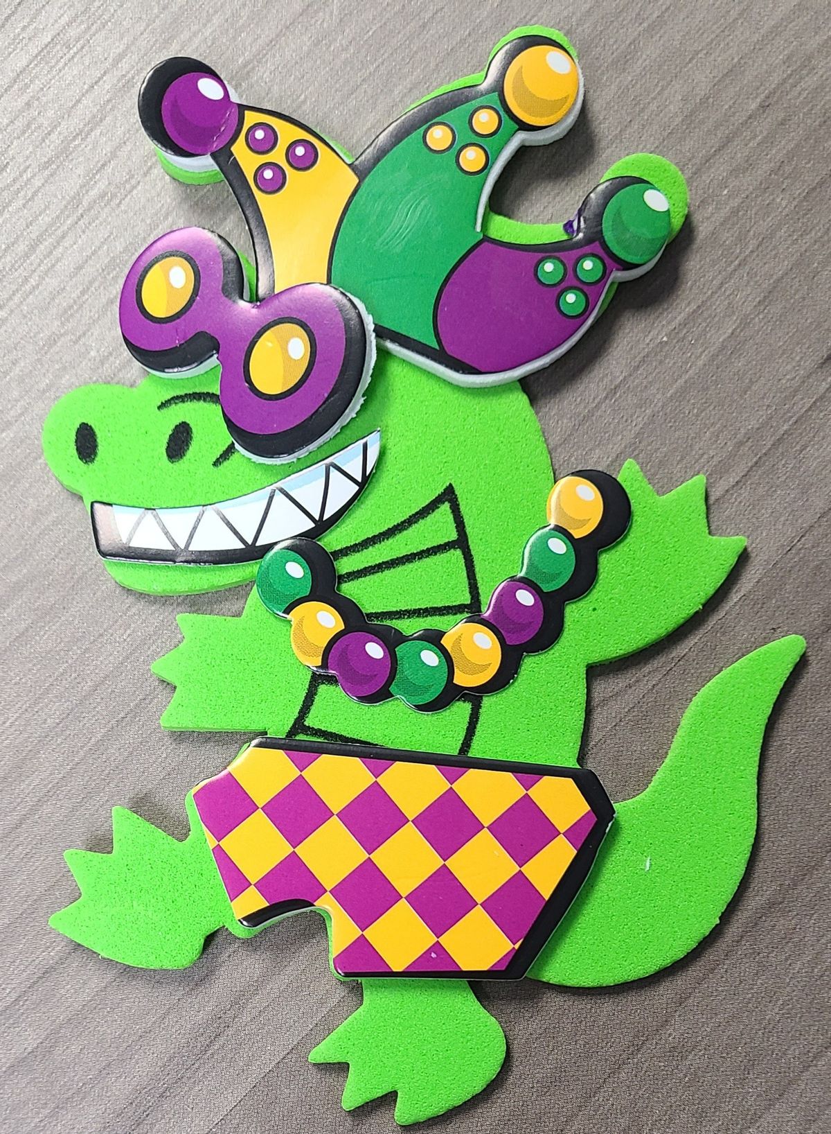 Mardi Gras Animal Magnet