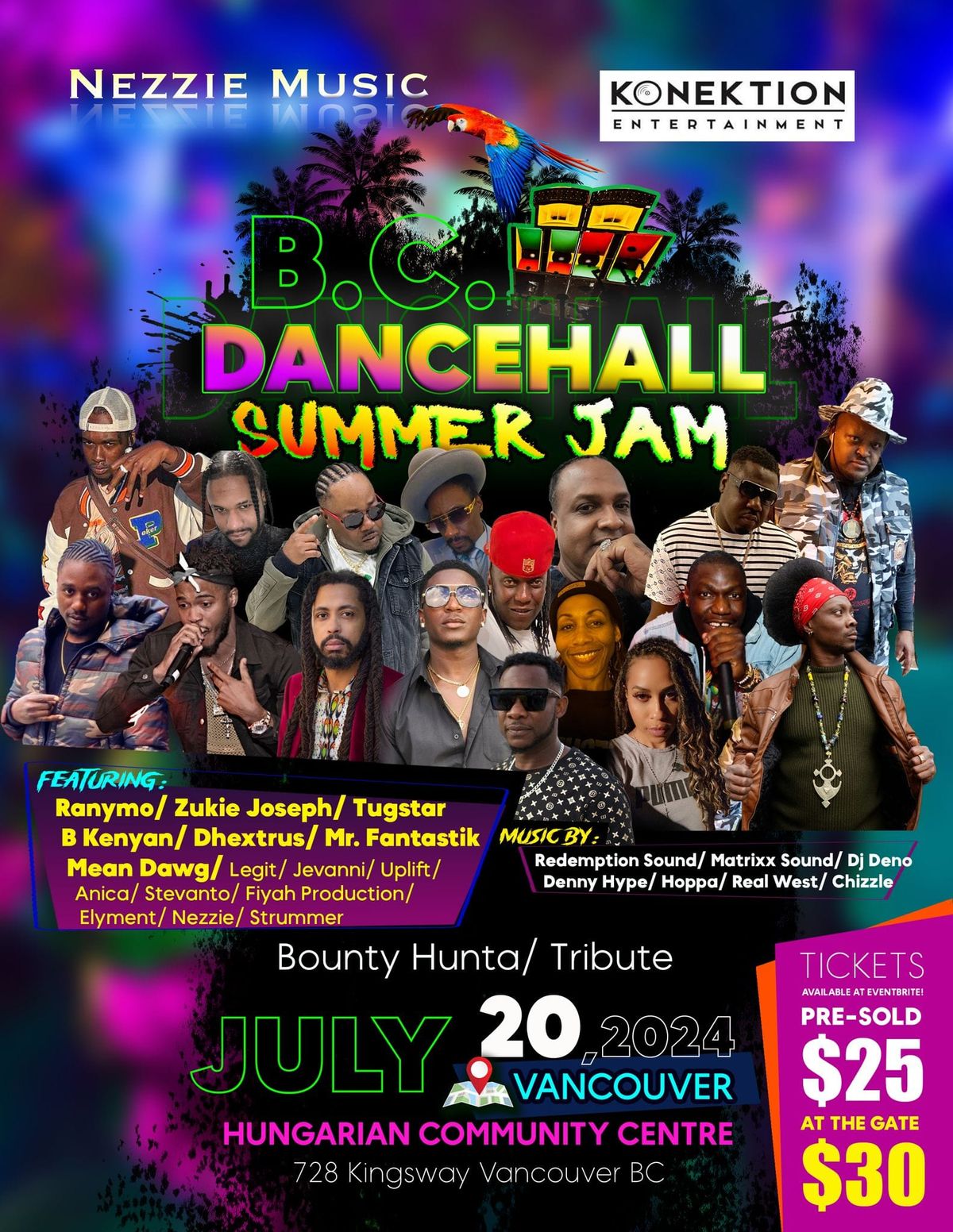 BC Dancehall Summer Jam 2024