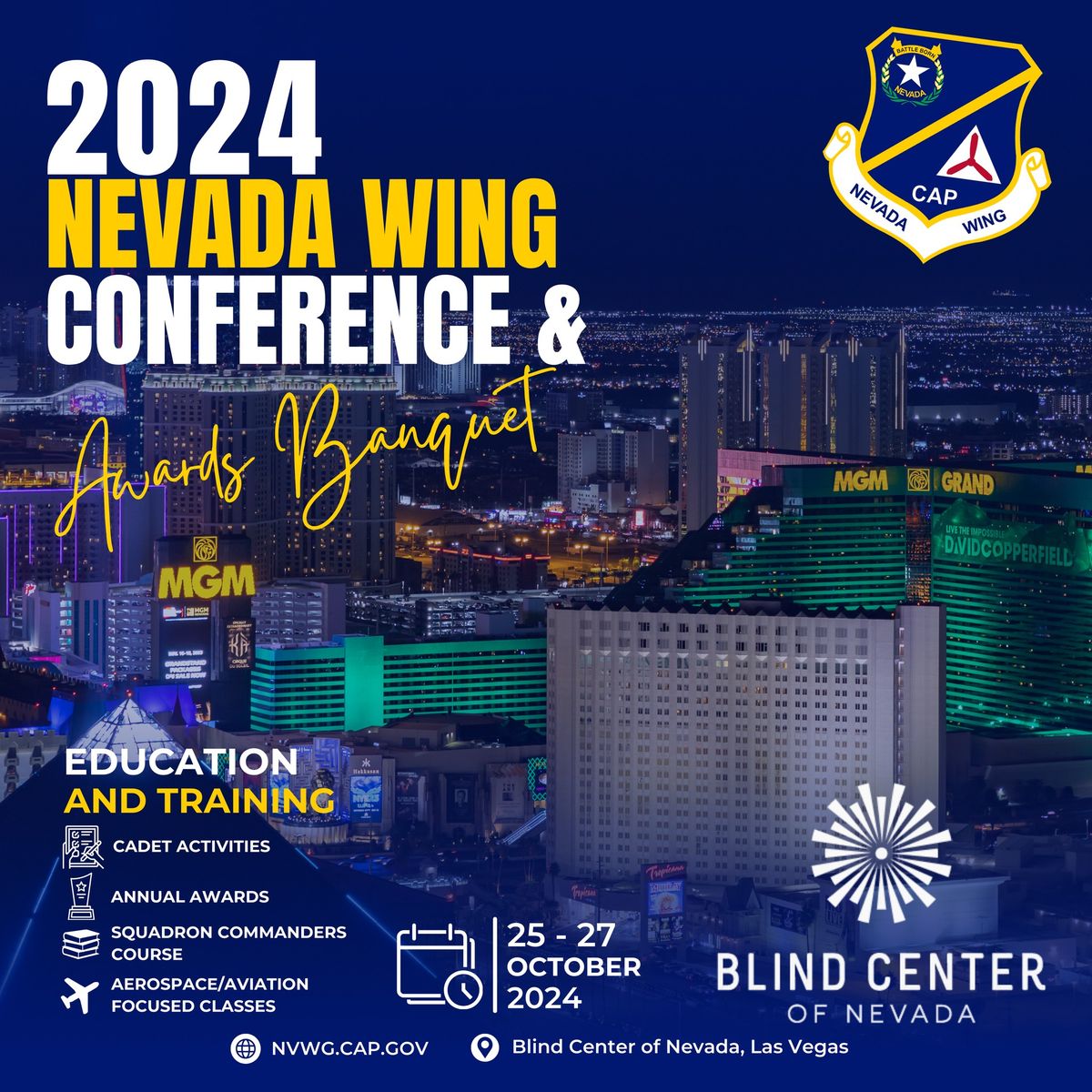 2024 Nevada Wing Conference & Awards Banquet