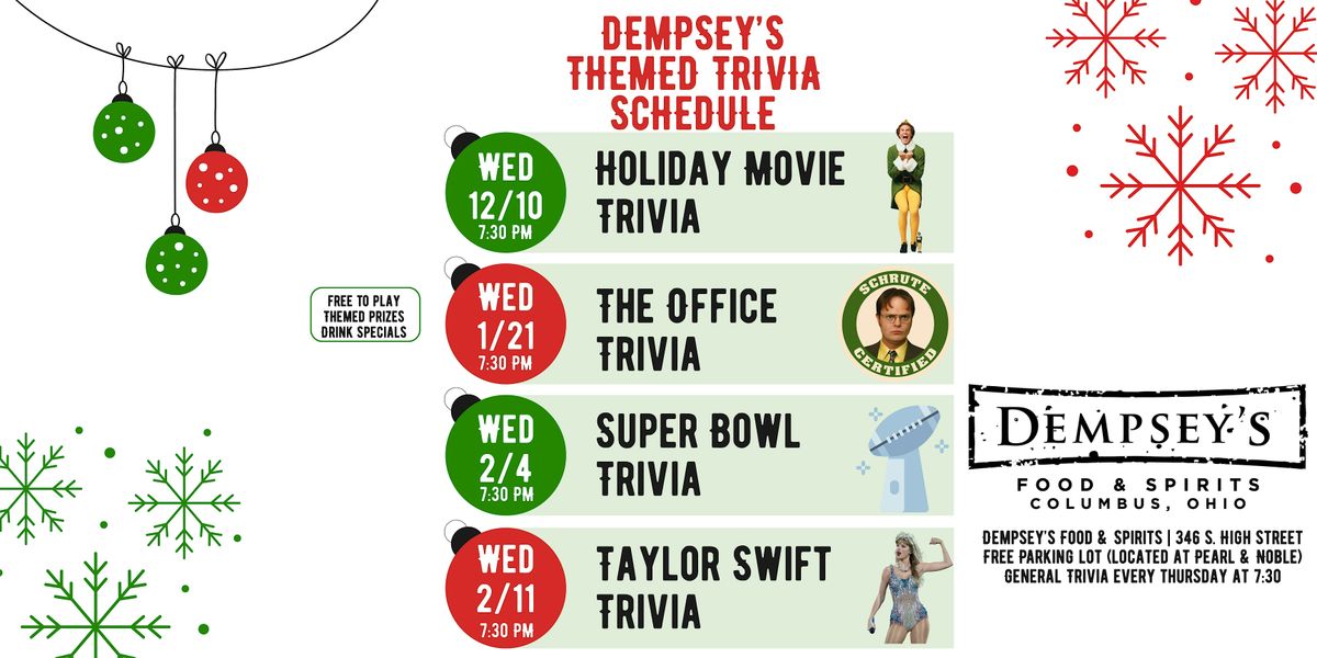 Trivia at Dempsey's