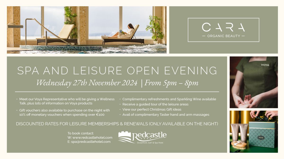 Spa and Leisure Open Night