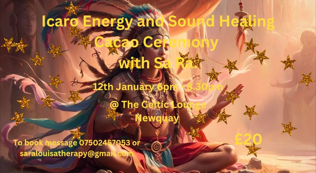 Icaro Energy and Sound Healing, Cacao Ceremony 