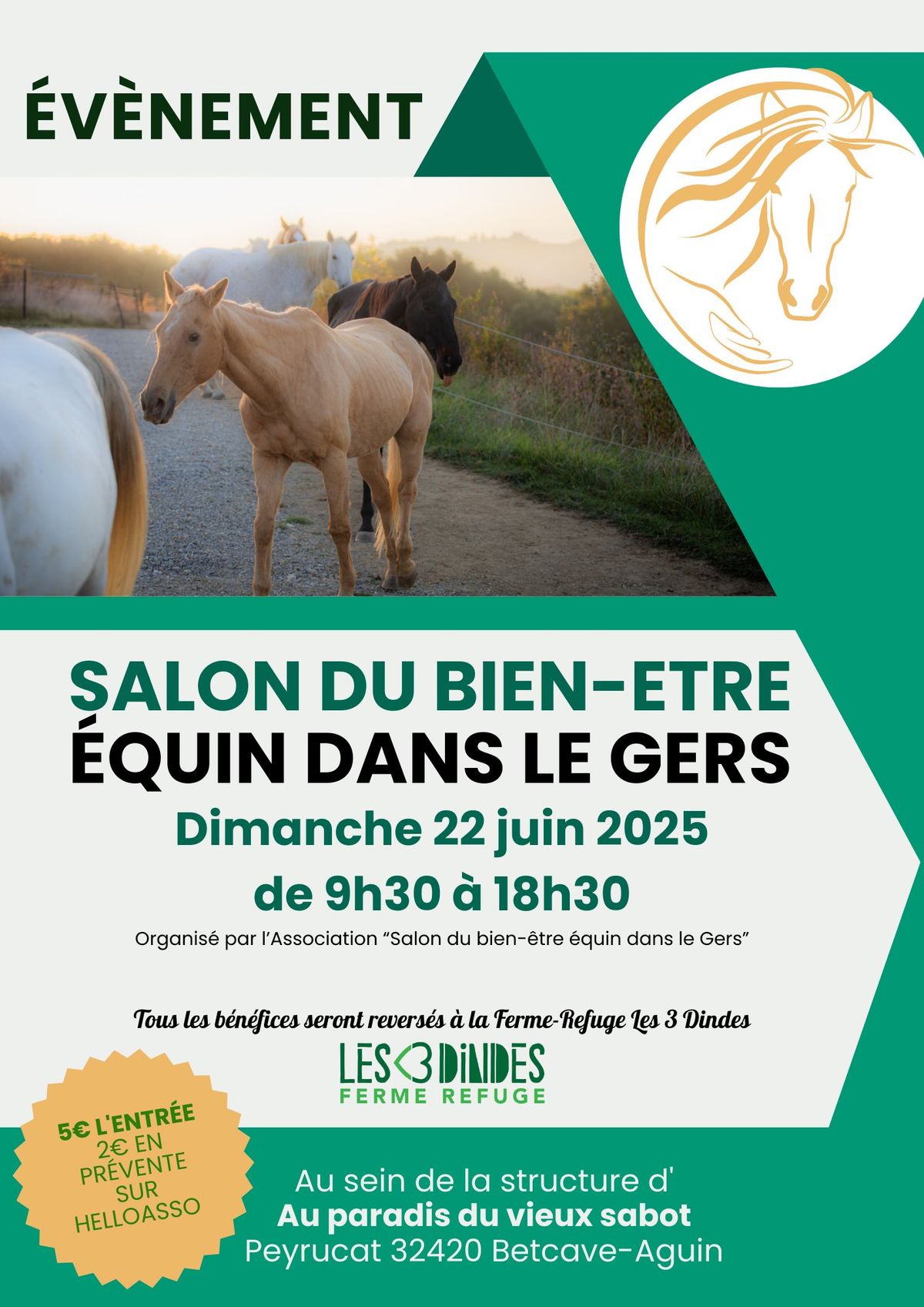 Salon du bien-\u00eatre \u00e9quin dans le Gers