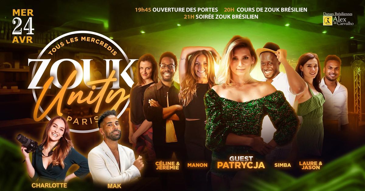 ZOUK UNITY - GUEST EDITION & PARTY