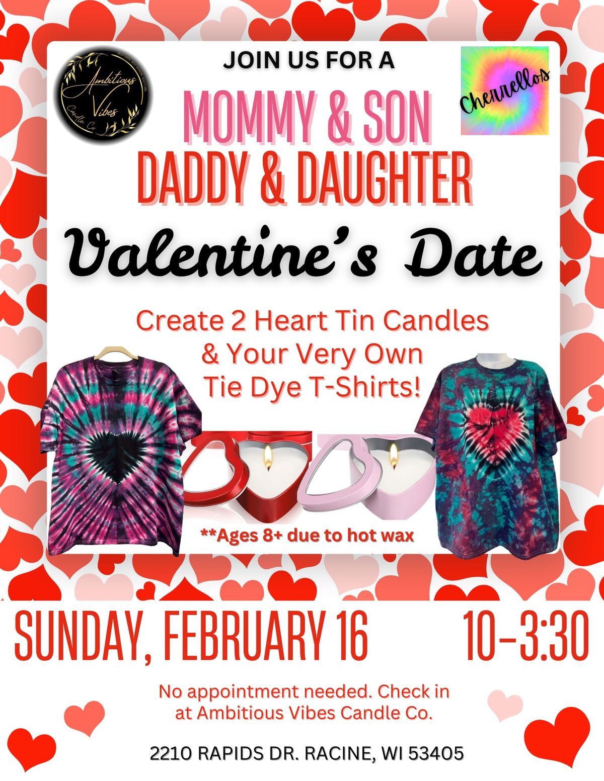 Mommy & Son\/ Daddy & Daughter Valentine\u2019s Date!