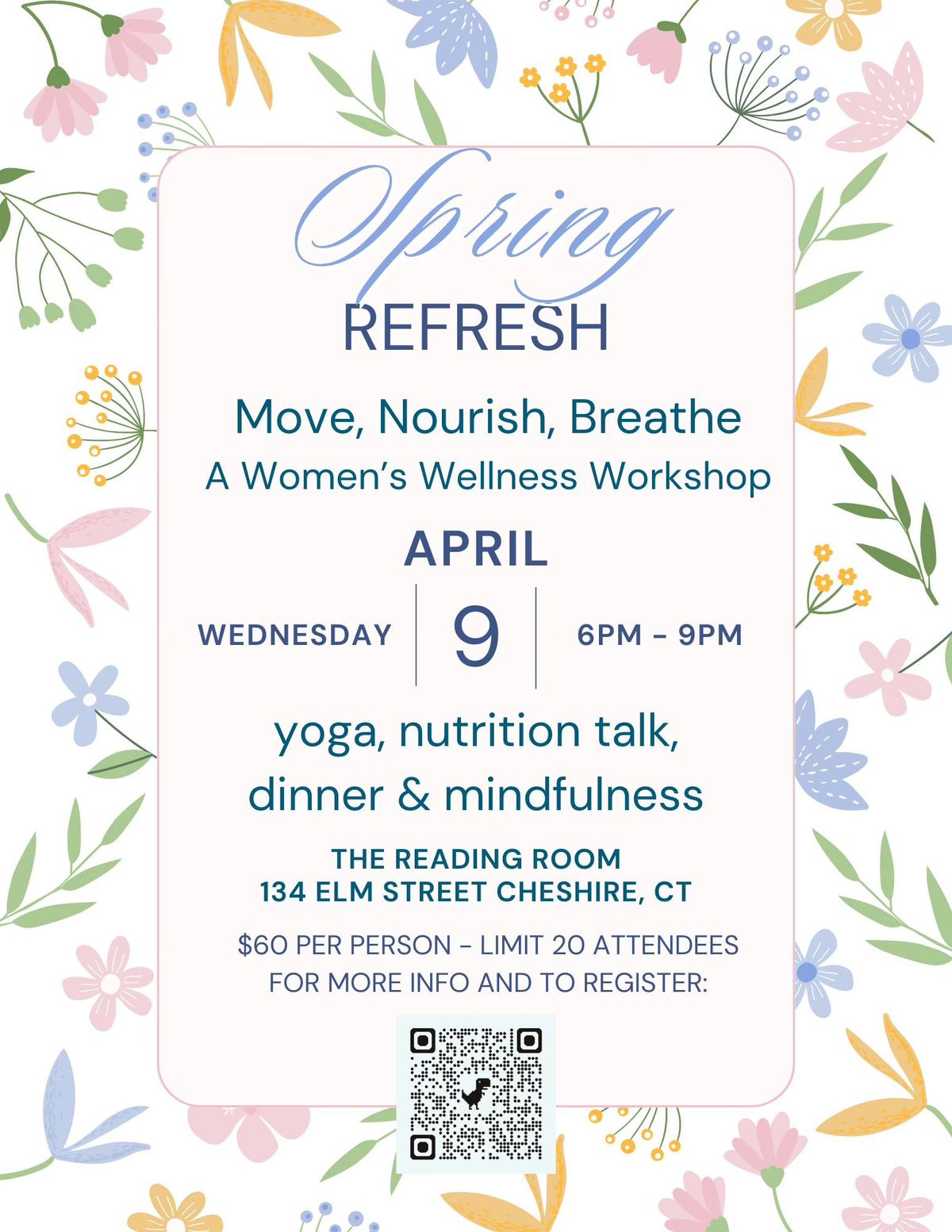 Move, Nourish, Breathe: A Women's Wellness Workshop