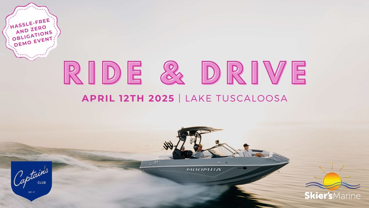 Lake Tuscaloosa 'Ride & Drive' Demo Event