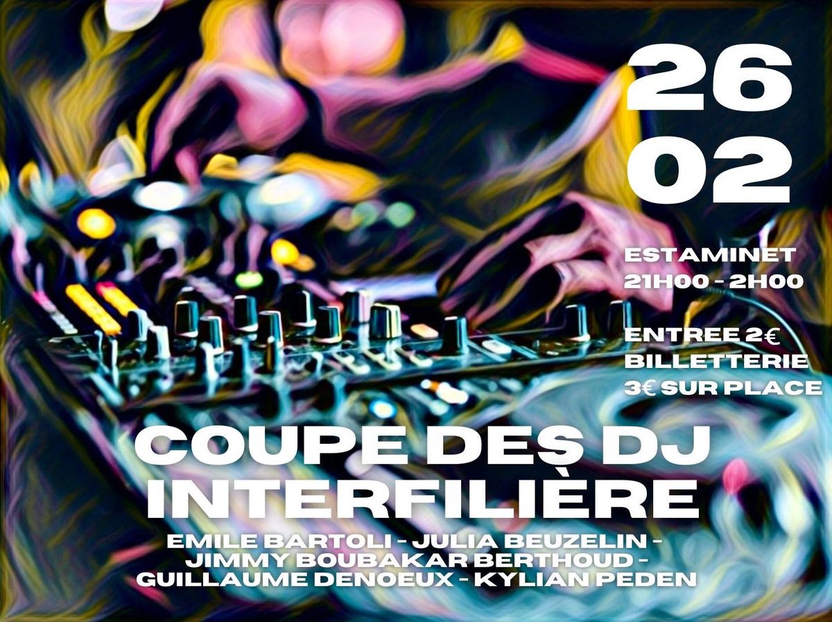 COUPE DES DJ INTERFILI\u00c8RE