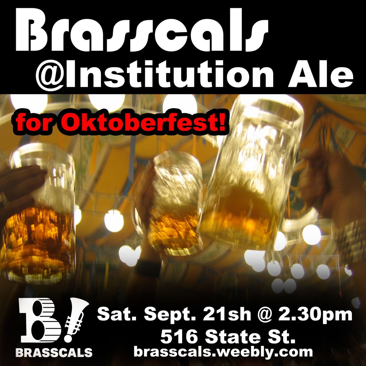 Brasscals at Oktoberfest at Institution Ale