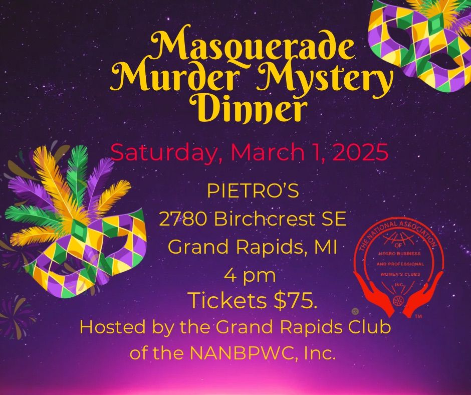 Masquerade Murder Mystery Dinner