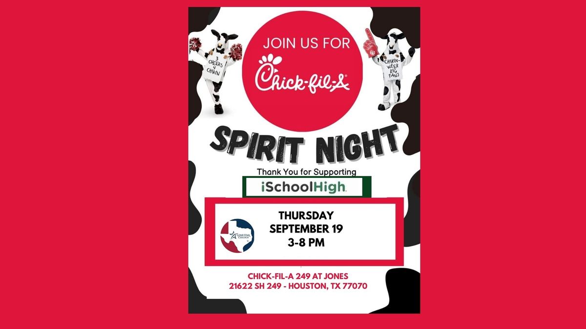 Chick-fil-A Spirit Night i School High 