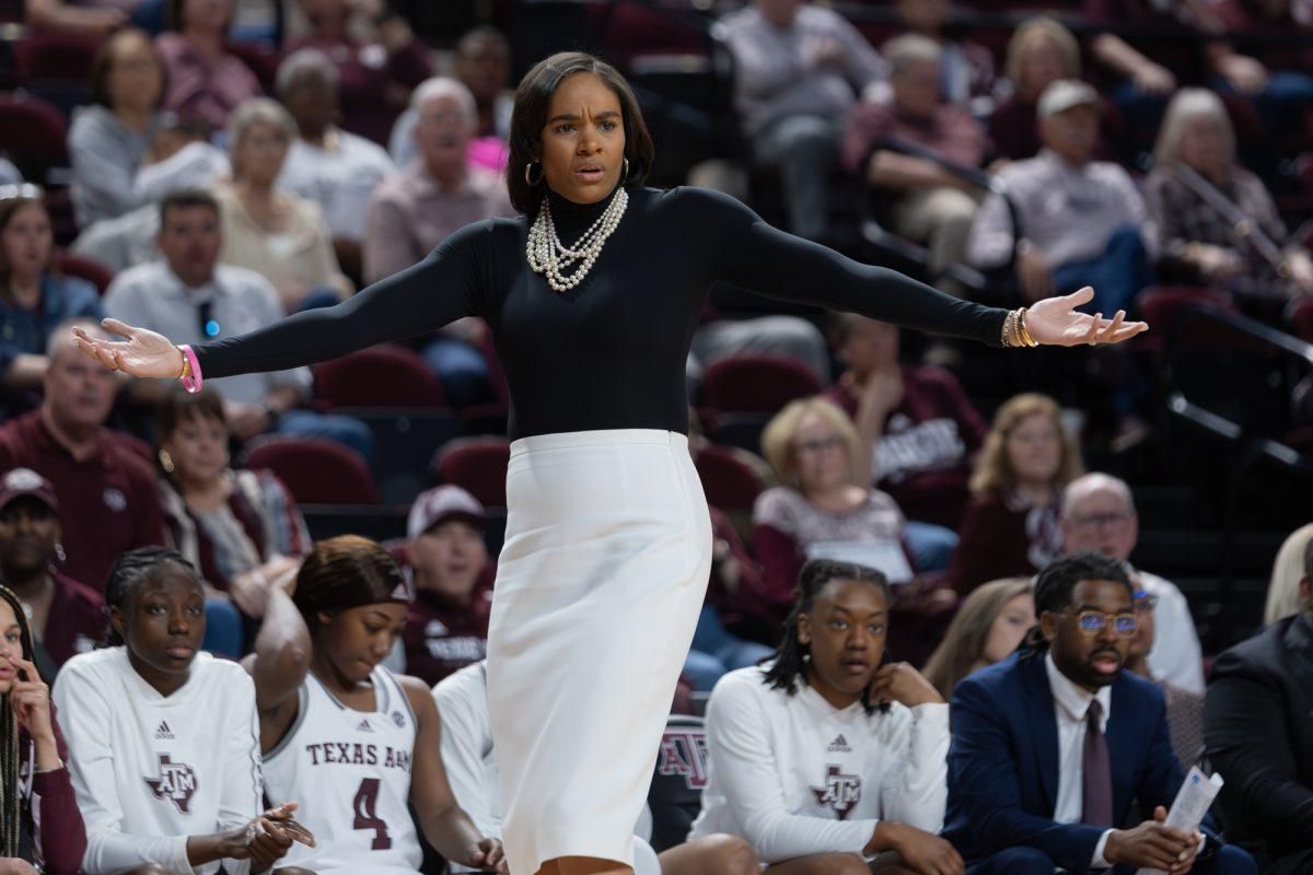 LSU Tigers at Texas A&M Aggies Mens Basketball at Reed Arena