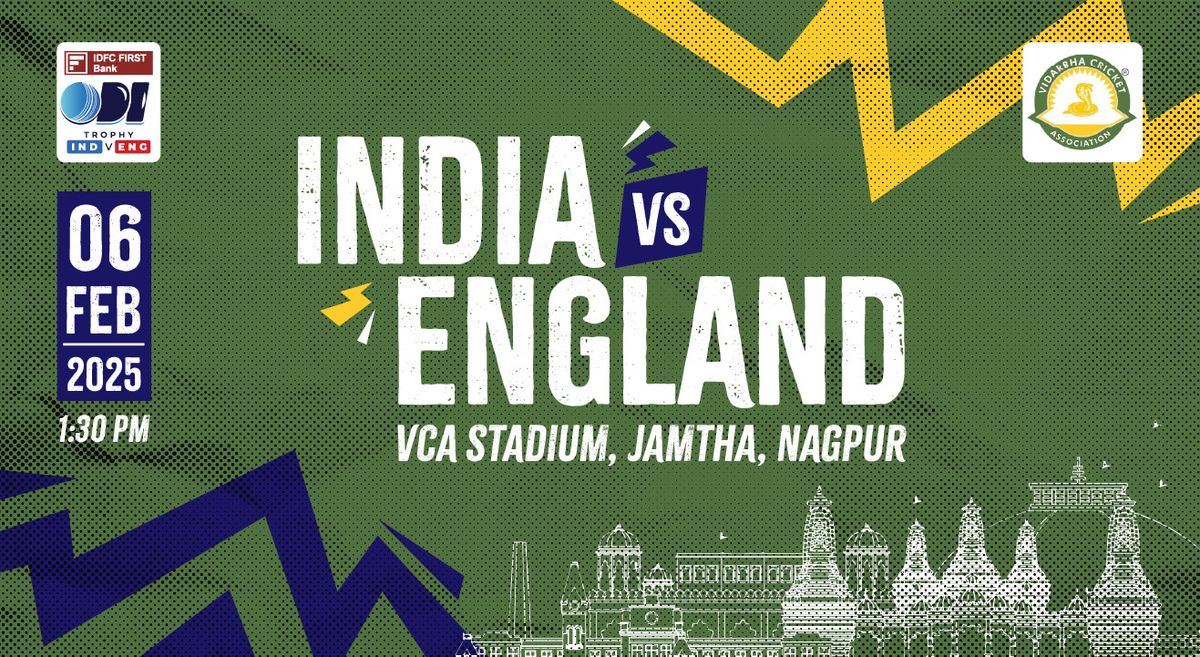 IDFC FIRST Bank Series 1st ODI: India vs England, Nagpur