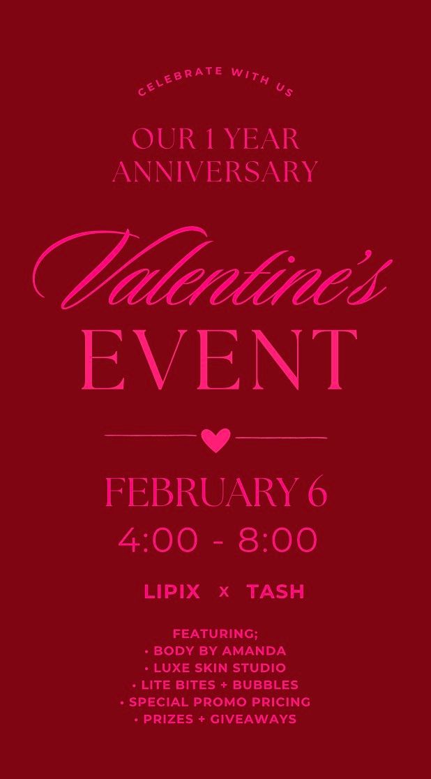 One Year Anniversary Valentine's Event ? 