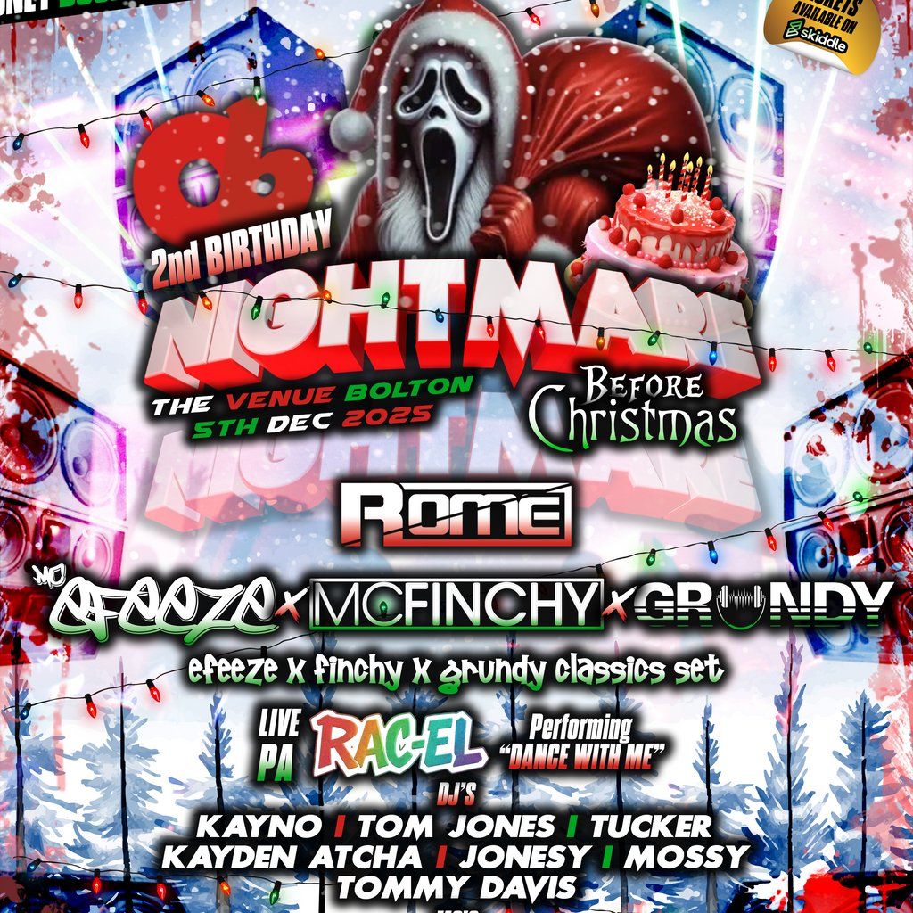 Only Bounce's Nightmare before Christmas