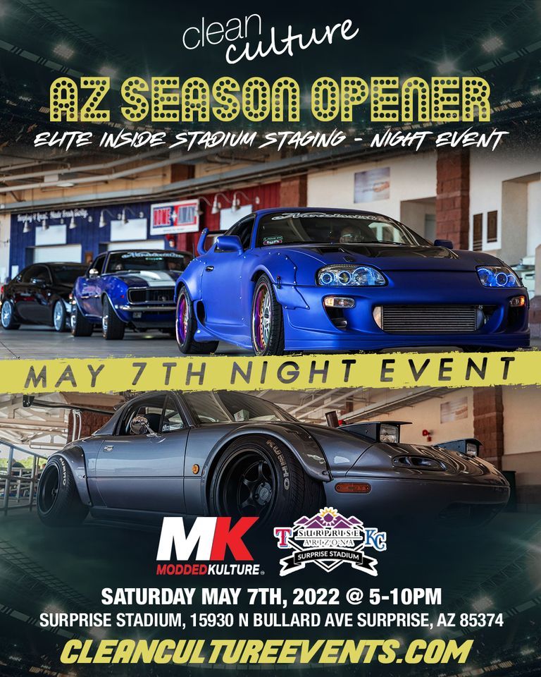 22 Clean Culture Arizona Stadium Showcase, Surprise Stadium, 7 May 2022