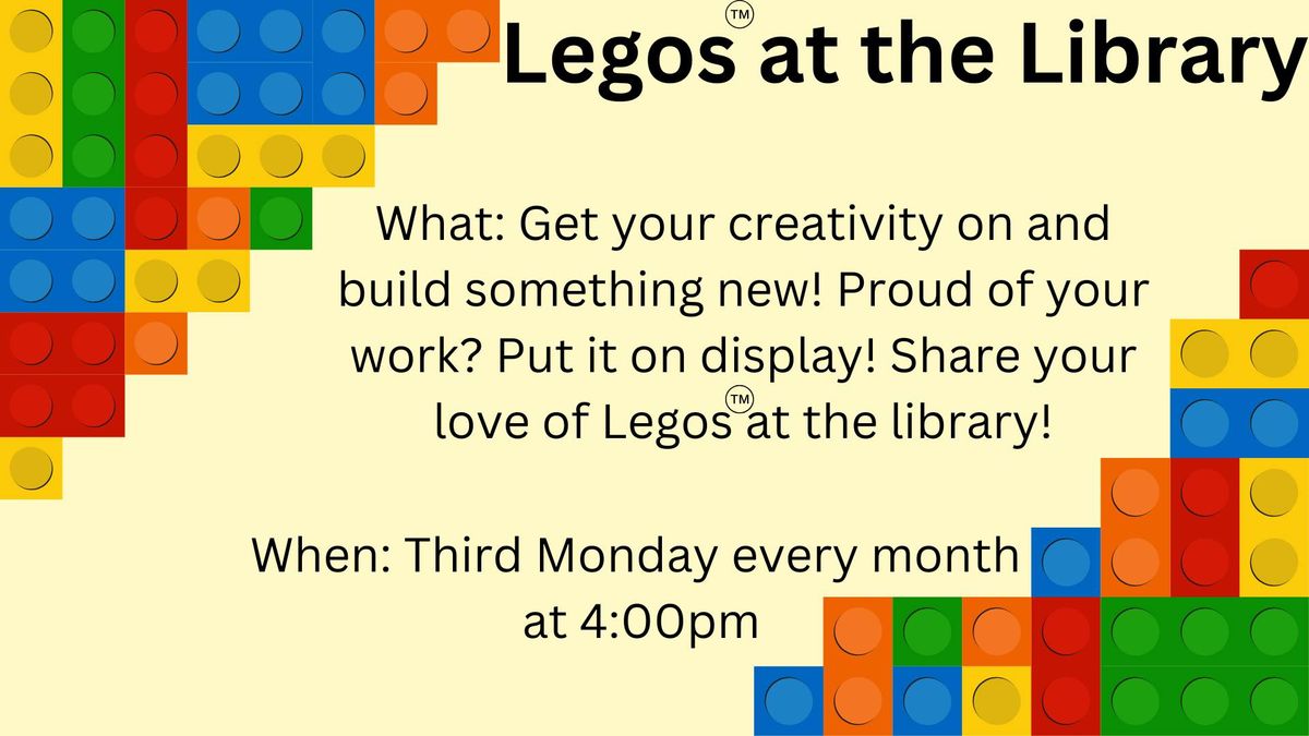 Legos at the Library