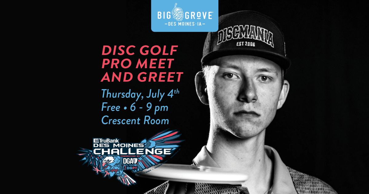 Disc Golf Pro Meet & Greet 