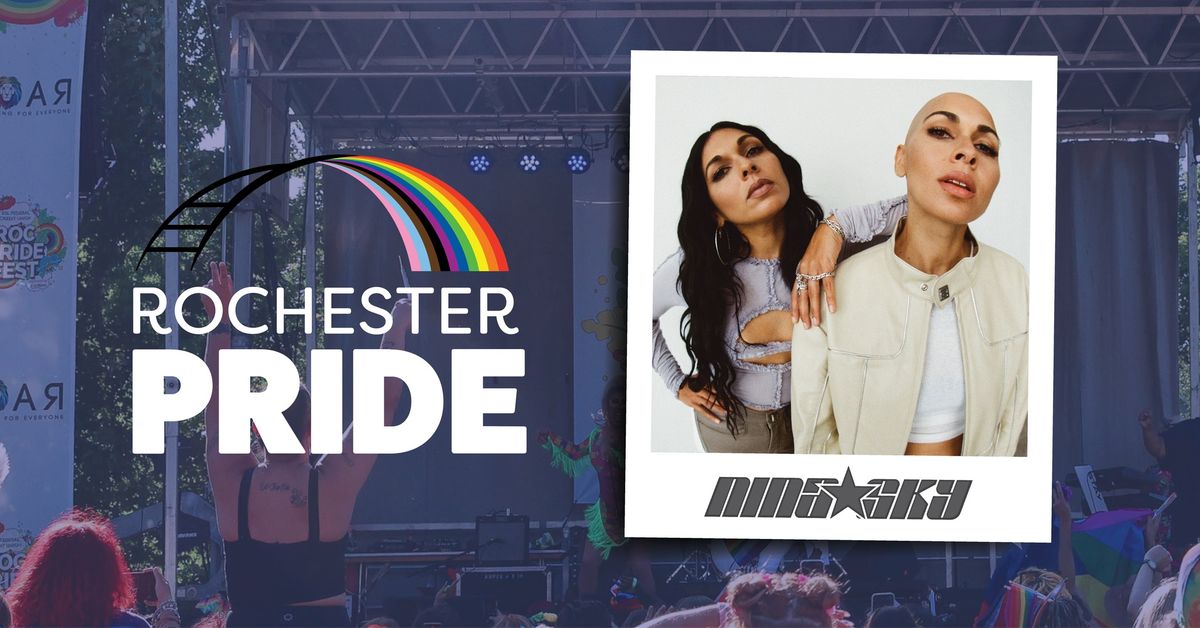 Nina Sky at Rochester Pride