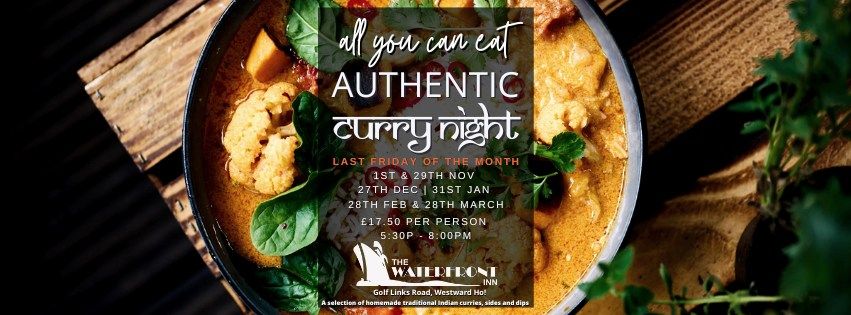 All You Can Eat Curry Night