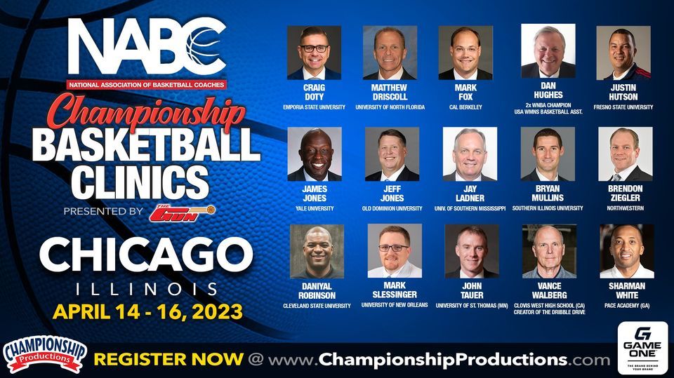 Chicago 2023 Spring NABC Championship Basketball Clinic presented by