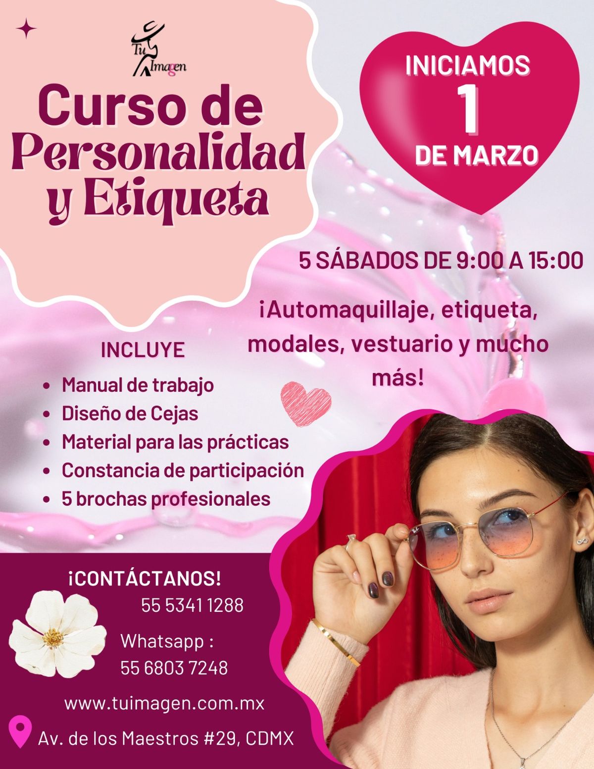 CURSO DE PERSONALIDAD Y ETIQUETA