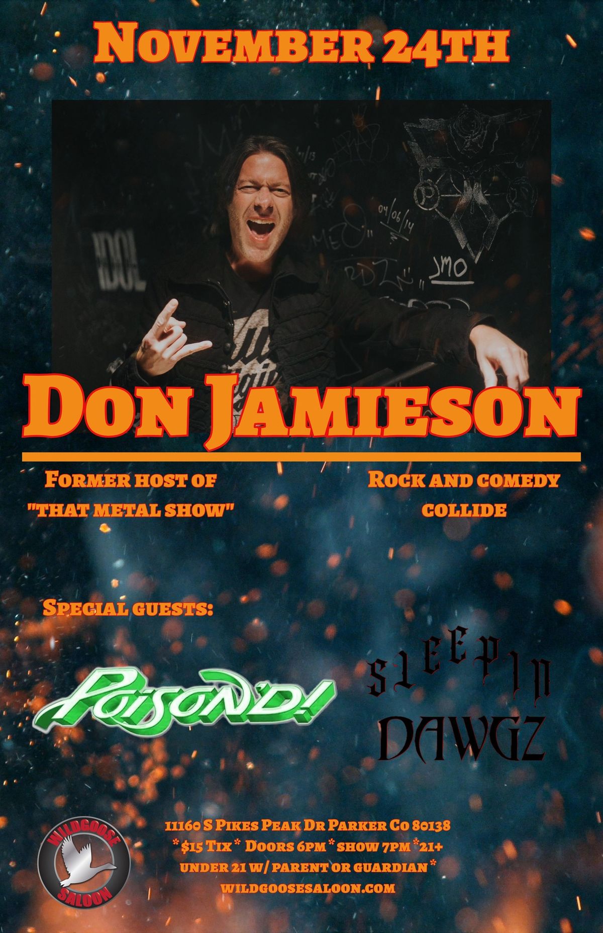 Don Jamieson - Comedy meets Rock