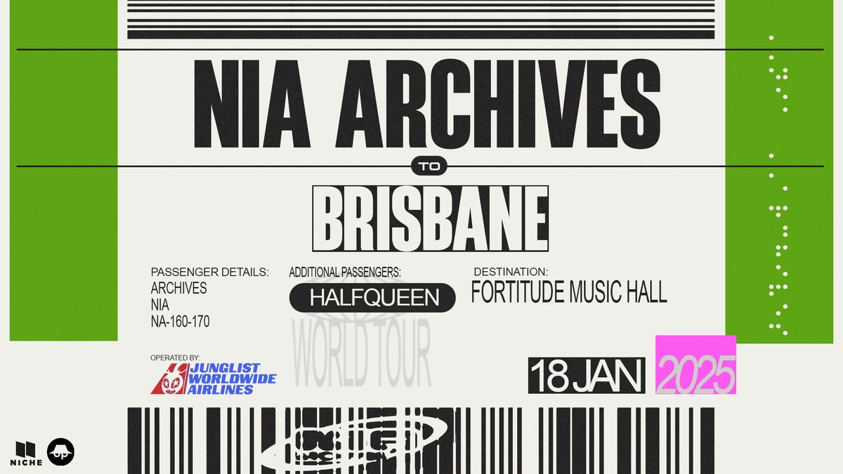 Nia Archives: JUNGLIST WORLDWIDE TOUR | Brisbane