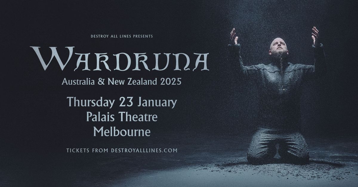 WARDRUNA \/\/ Melbourne \/\/ Palais Theatre \/\/ AU & NZ 2025 \/\/ 18+ 